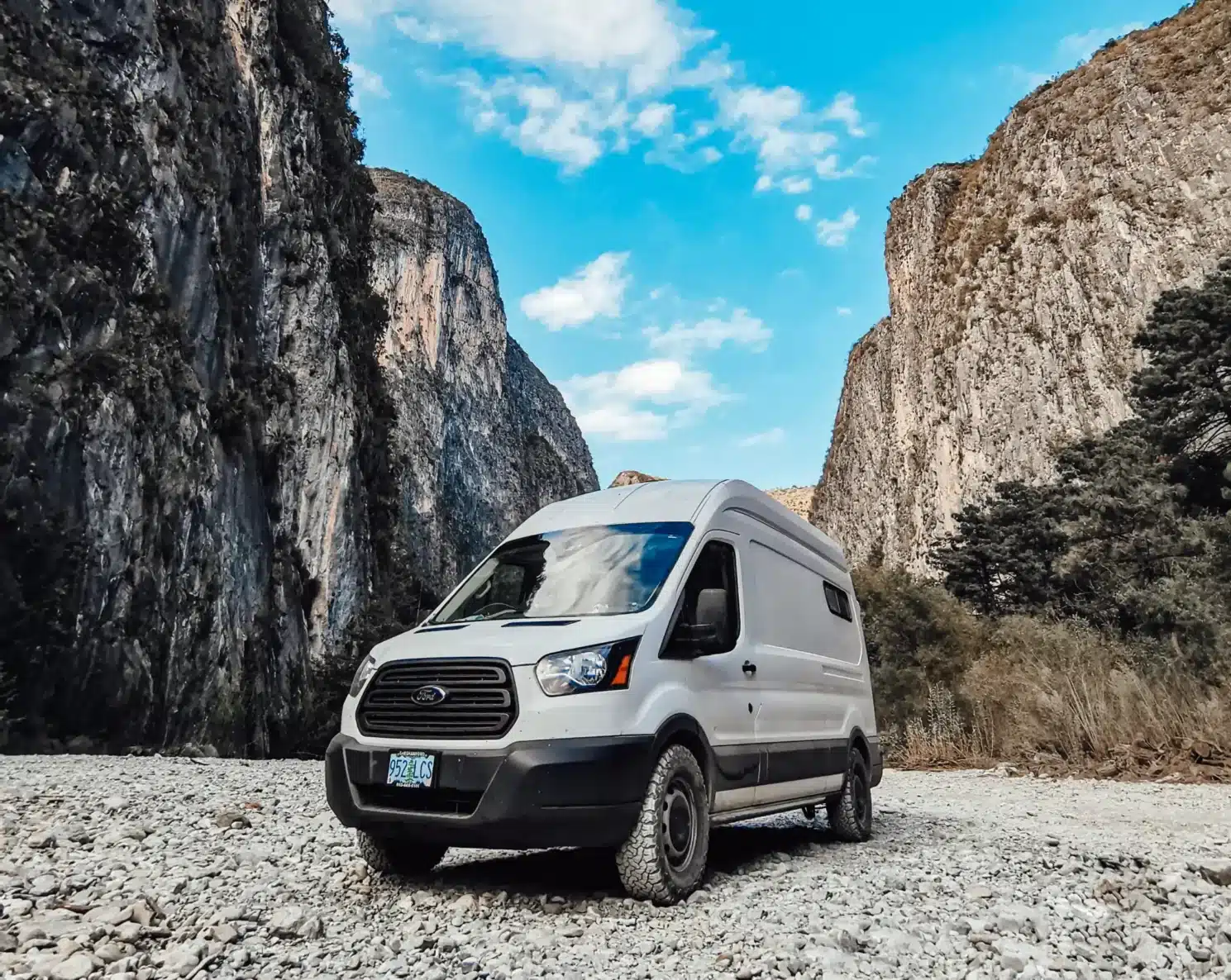 Ford Transit with SumoSprings