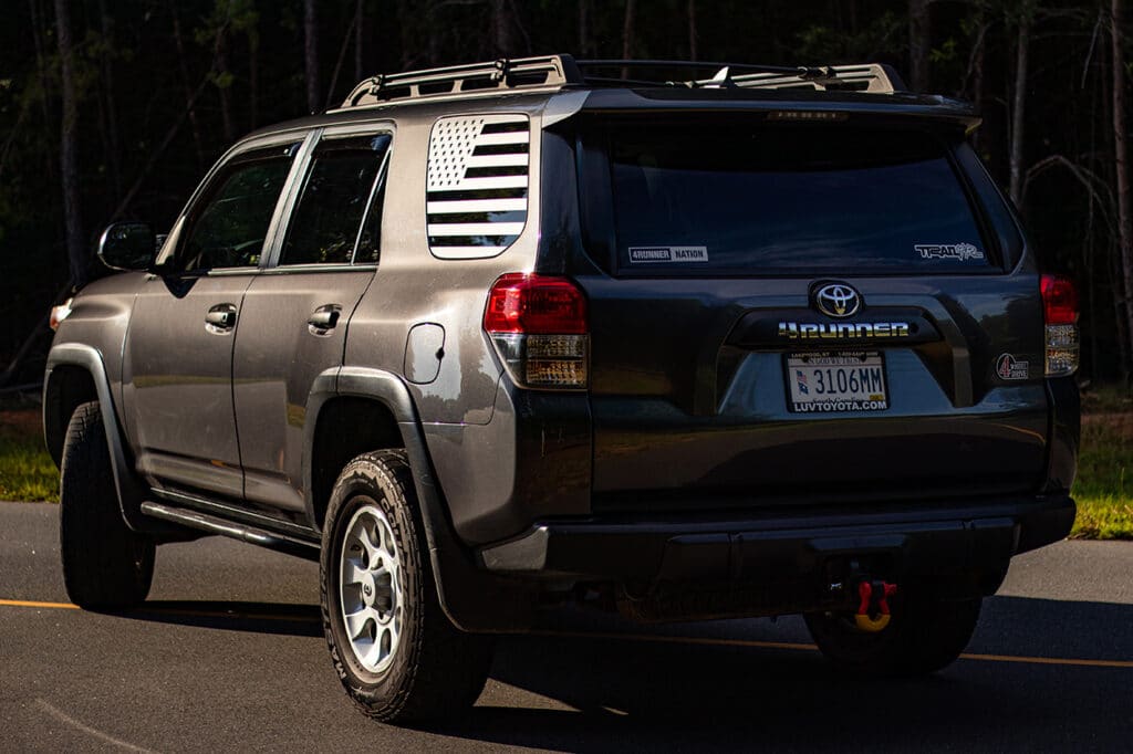 Toyota 4Runner with Coil SumoSprings installed